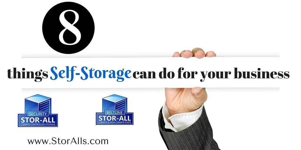 8 Things Self-Storage Can do for Your Business