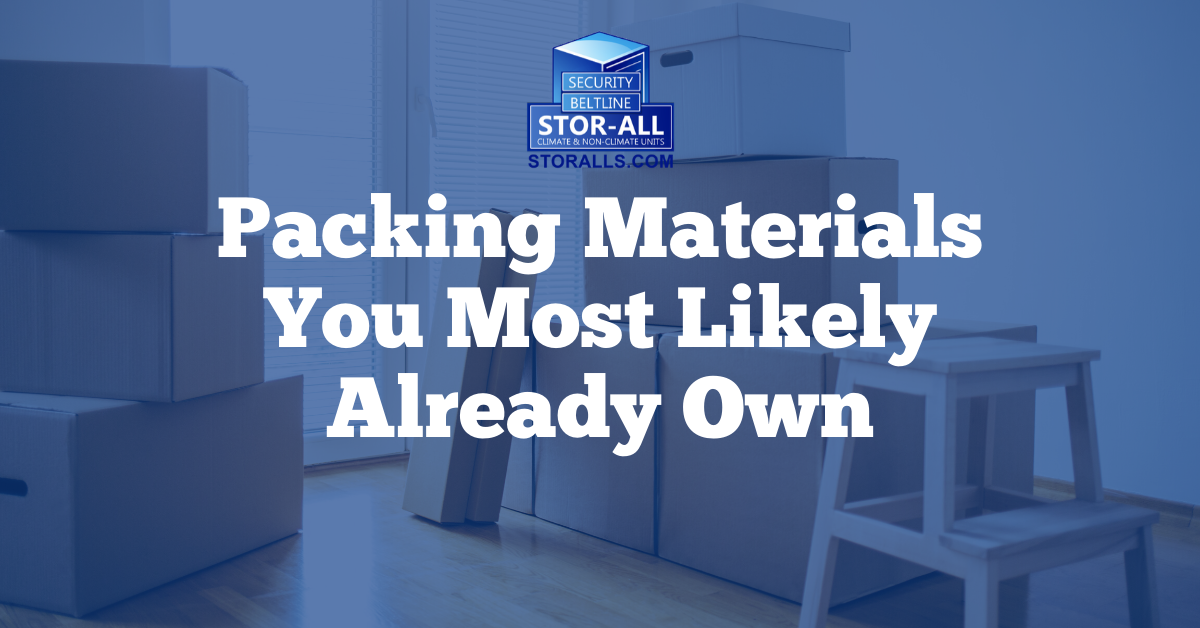 Packing Materials You Most Likely Already Own
