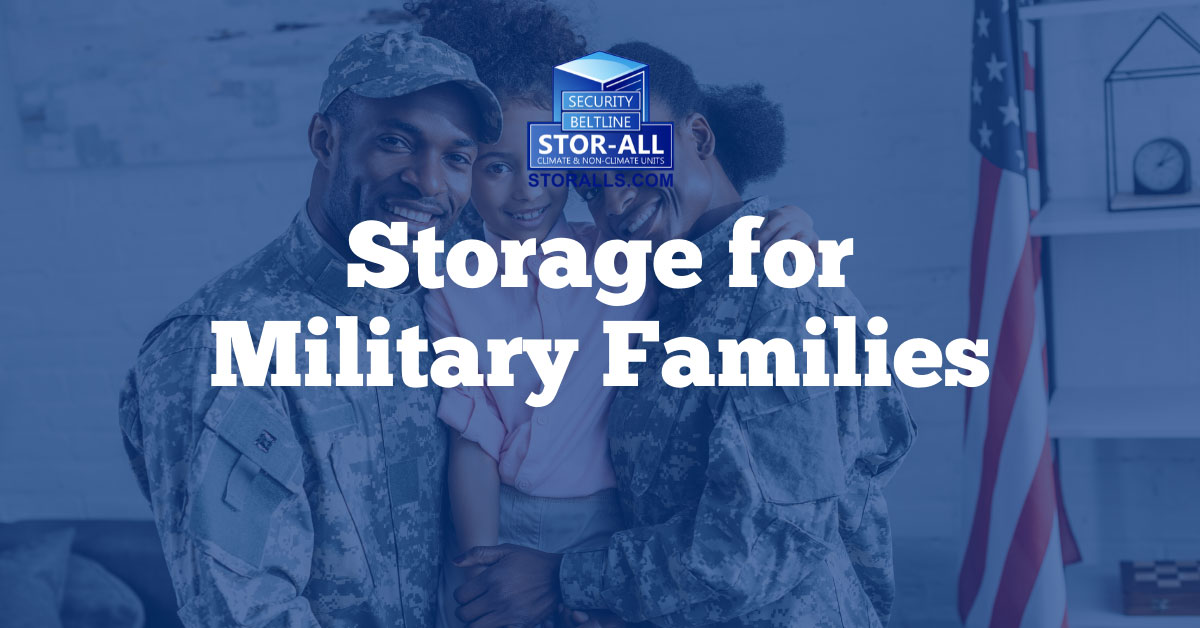 Storage for Military Families