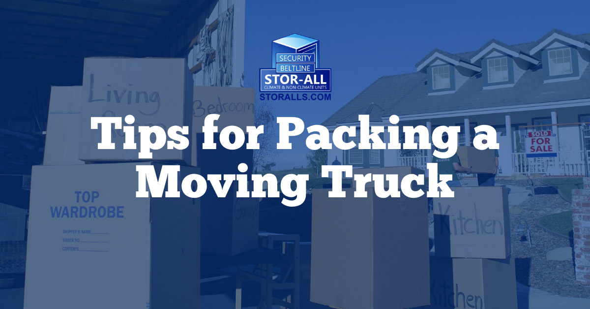 Tips for Packing a Moving Truck 